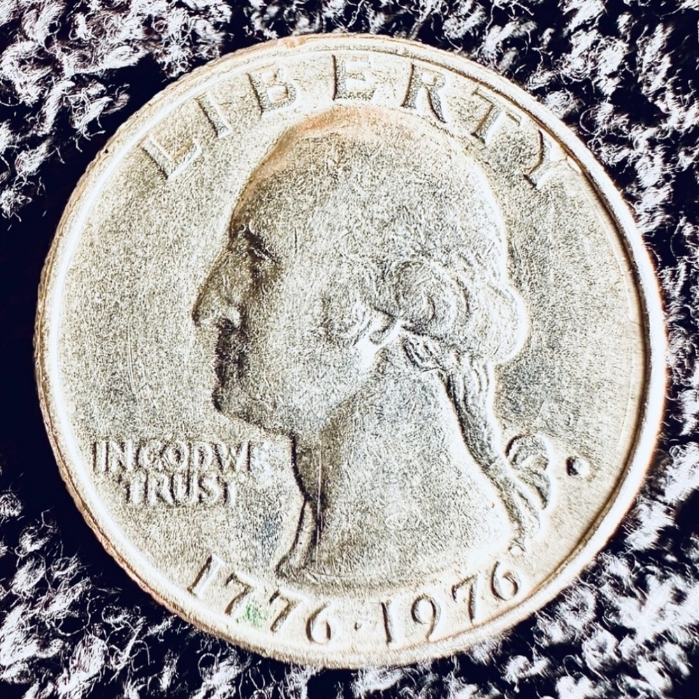 Rare Coin 1776-1976 bicentennial quarter no mint mark, number and letter errors!